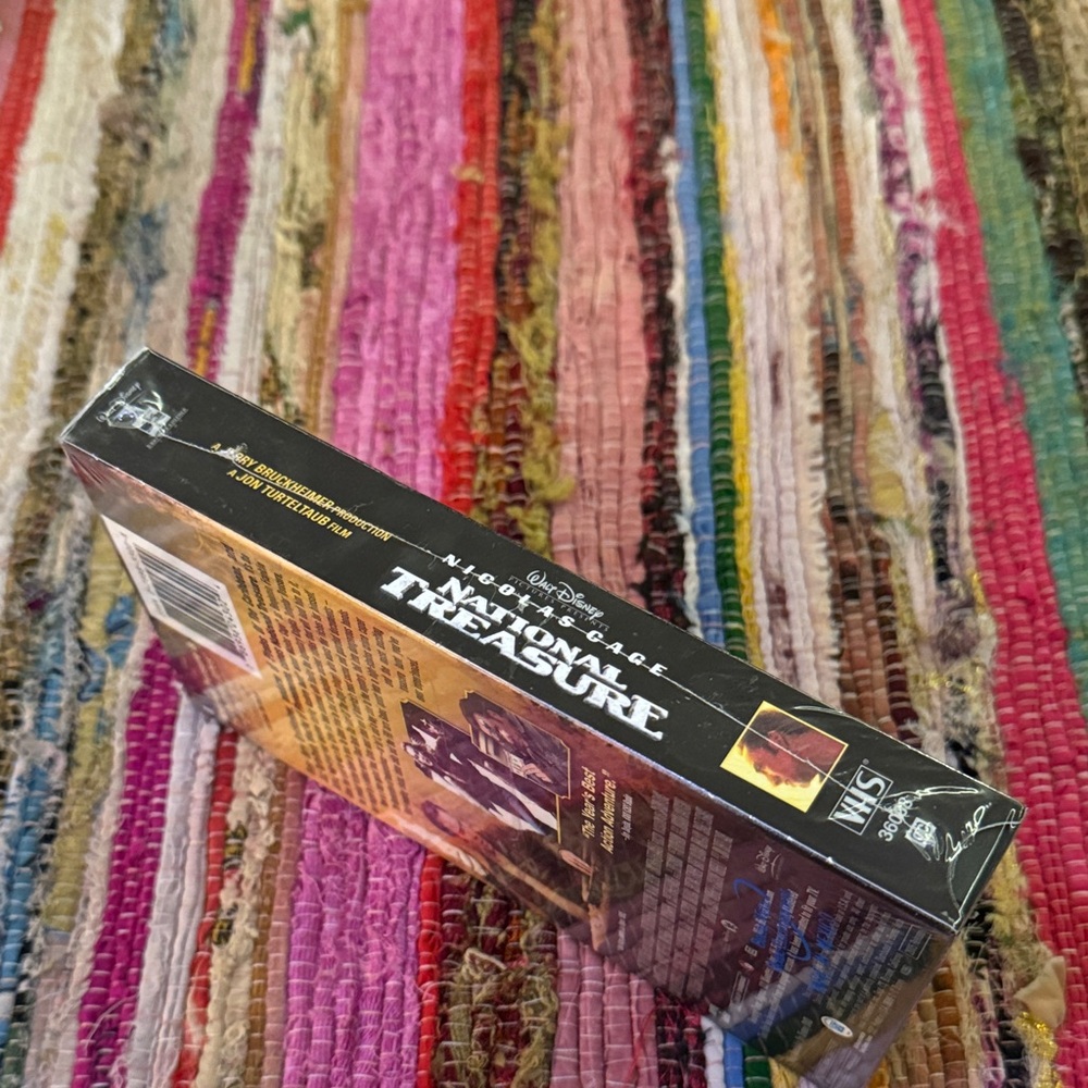 National Treasure VHS Tape. Original factory sealed. 📼 Adventure movie - Picture 3 of 5
